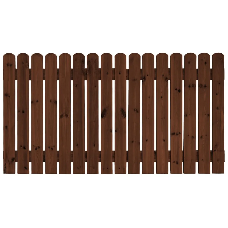 Aitaelementti Nummi Lux A58R 2000x1100 mm pystylauta 21 mm hienosahattu ruskea