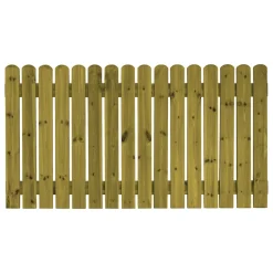 Aitaelementti Nummi Lux A58 2000x1100 mm pystylauta 21 mm hienosahattu vihreä