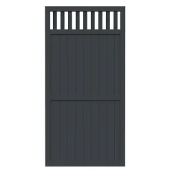 Aitaelementti Palmako Elke 2 180x90 cm harmaa 5 kpl/pkt
