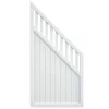 Aitaelementti Palmako Elke 3 180/90x90 cm valkoinen 5 kpl/pkt