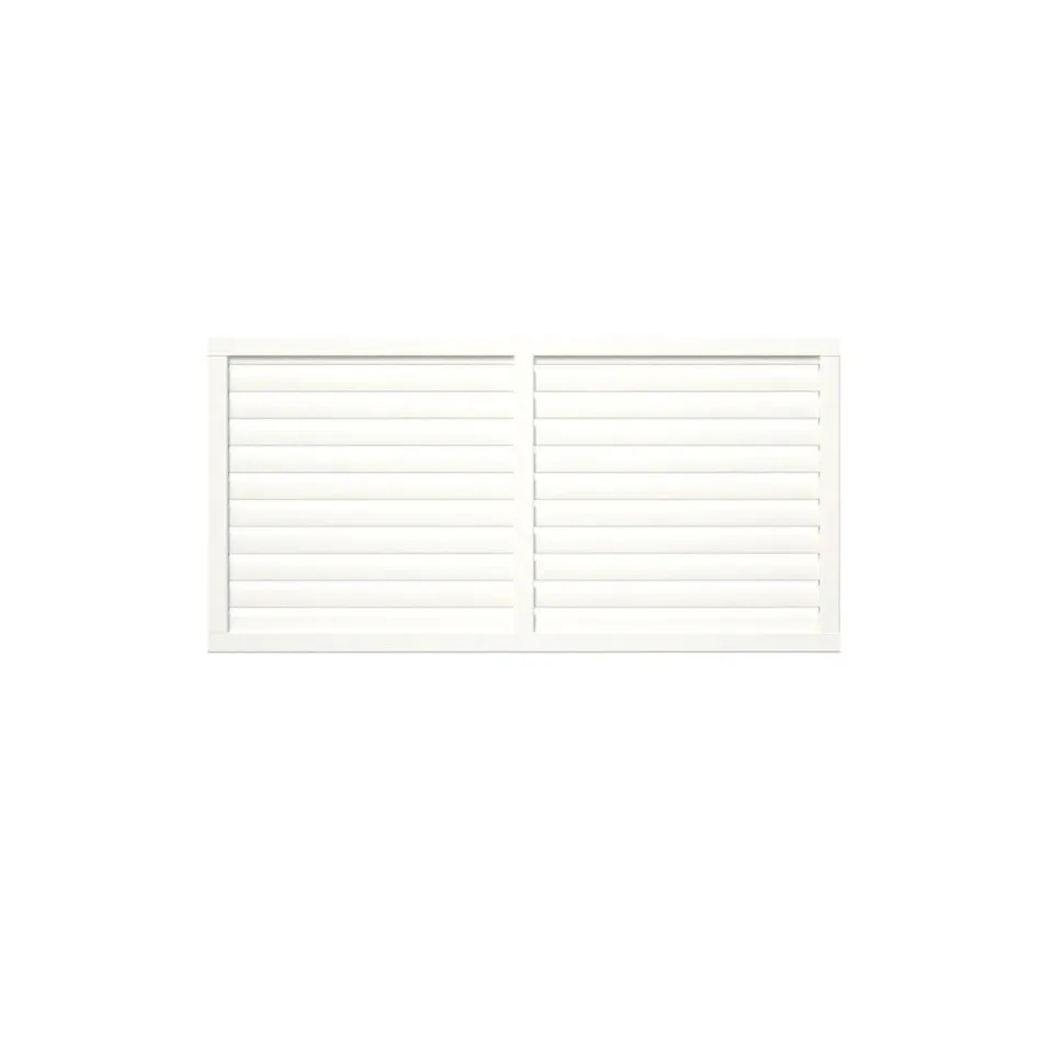 Aitaelementti Palmako Nina4 WTPNT 1800x900mm valkoinen, 5kpl/pkt