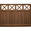 Aitaelementti Raja A86R 1600x2200 mm pystylauta + koristeristikko ruskea