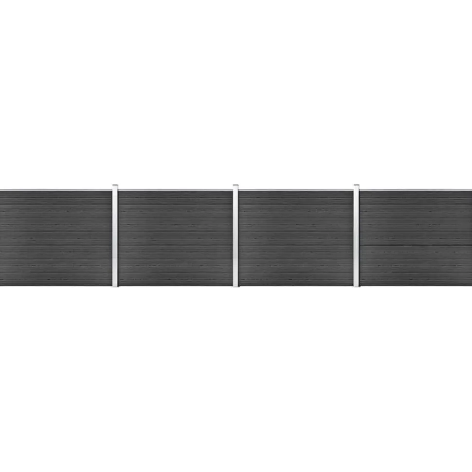 Aitapaneelisarja WPC 699x146 cm harmaa