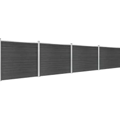 Aitapaneelisarja WPC 699x146 cm harmaa