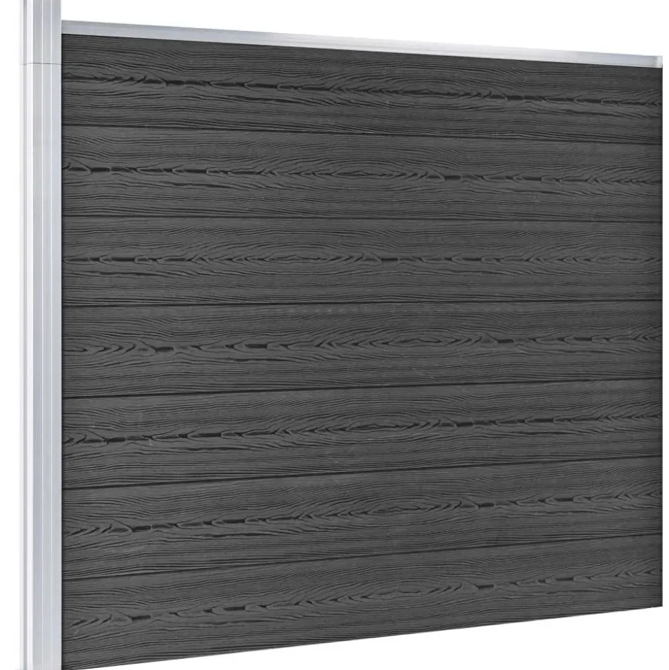Aitapaneelisarja WPC 699x146 cm harmaa