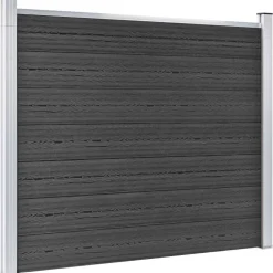 Aitapaneelisarja WPC 699x146 cm harmaa