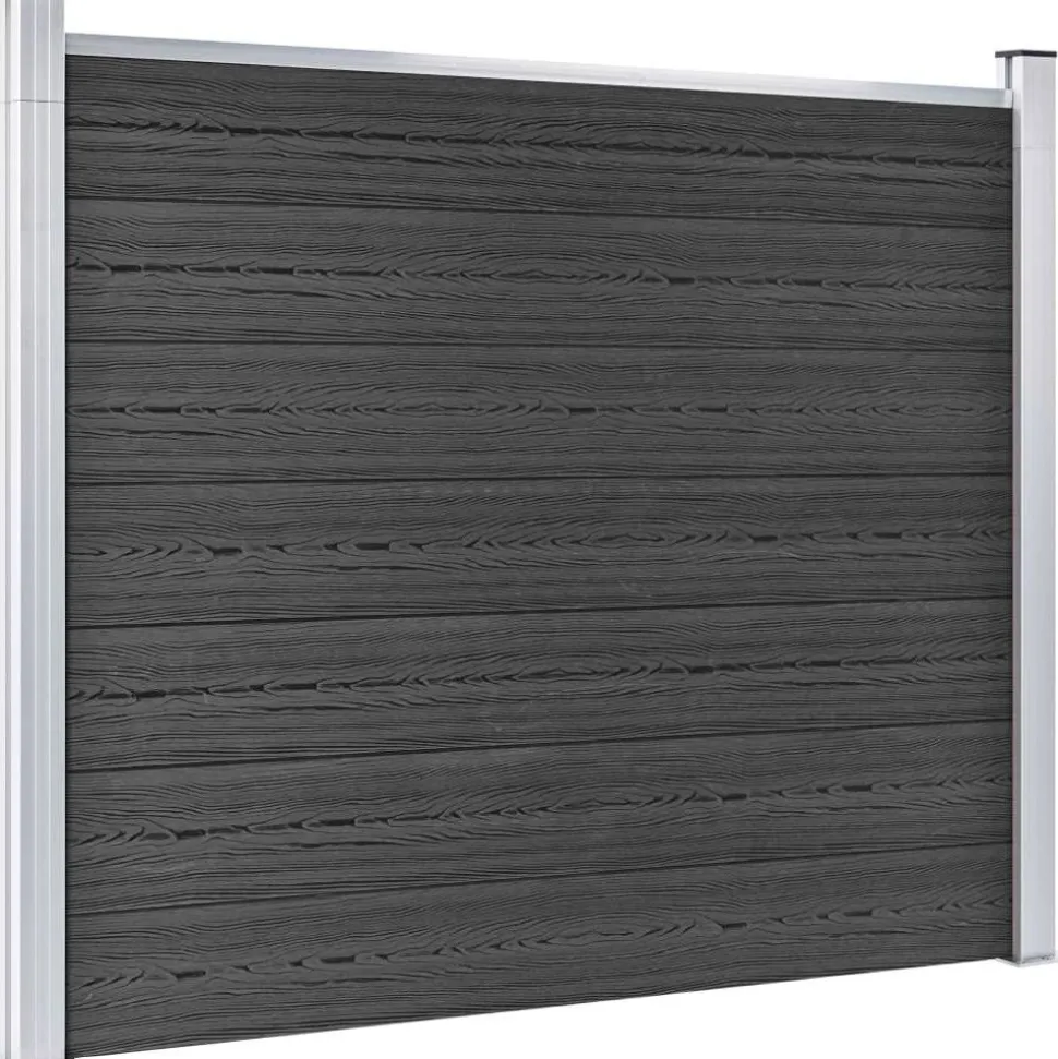 Aitapaneelisarja WPC 699x146 cm harmaa