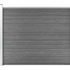 Aitapaneeli WPC 175x146 cm harmaa