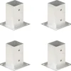 Aitatolpan jalat 4kpl galvanoitu 81mm