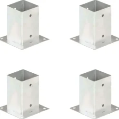 Aitatolpan jalat 4kpl galvanoitu 91mm