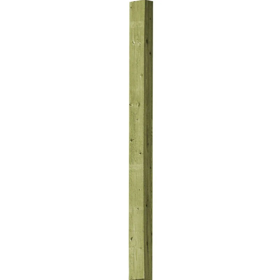 Aitatolppa K02/125 125x125 mm sahapintainen vihreä