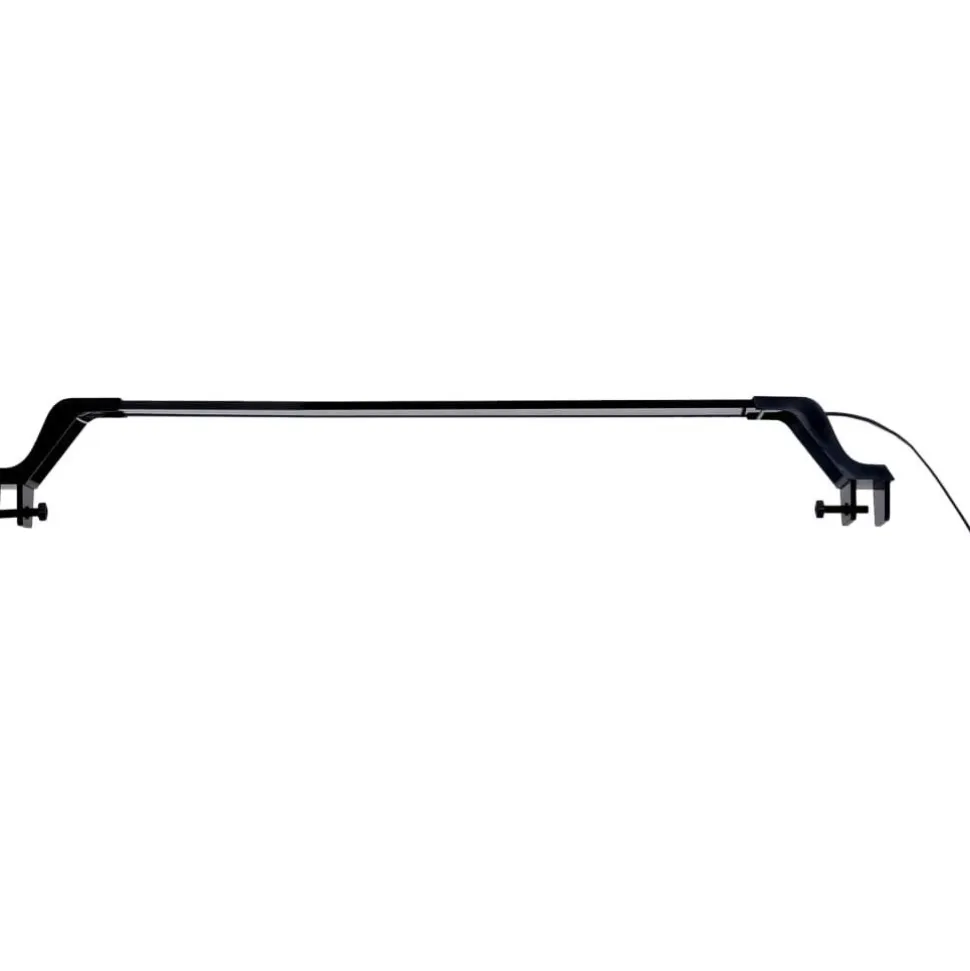 Akvaarion LED-valo kiinnittimillä 55-70 cm valkoinen