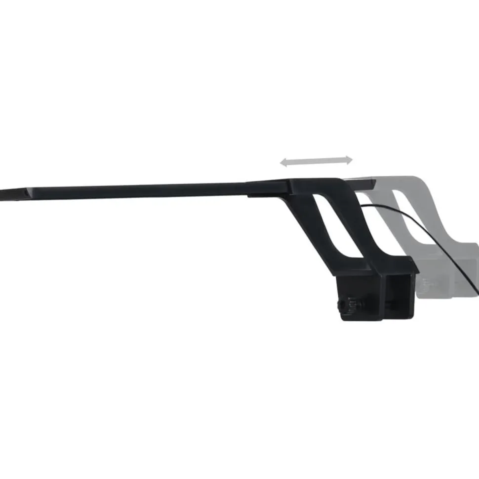 Akvaarion LED-valo kiinnittimillä 35-55 cm valkoinen