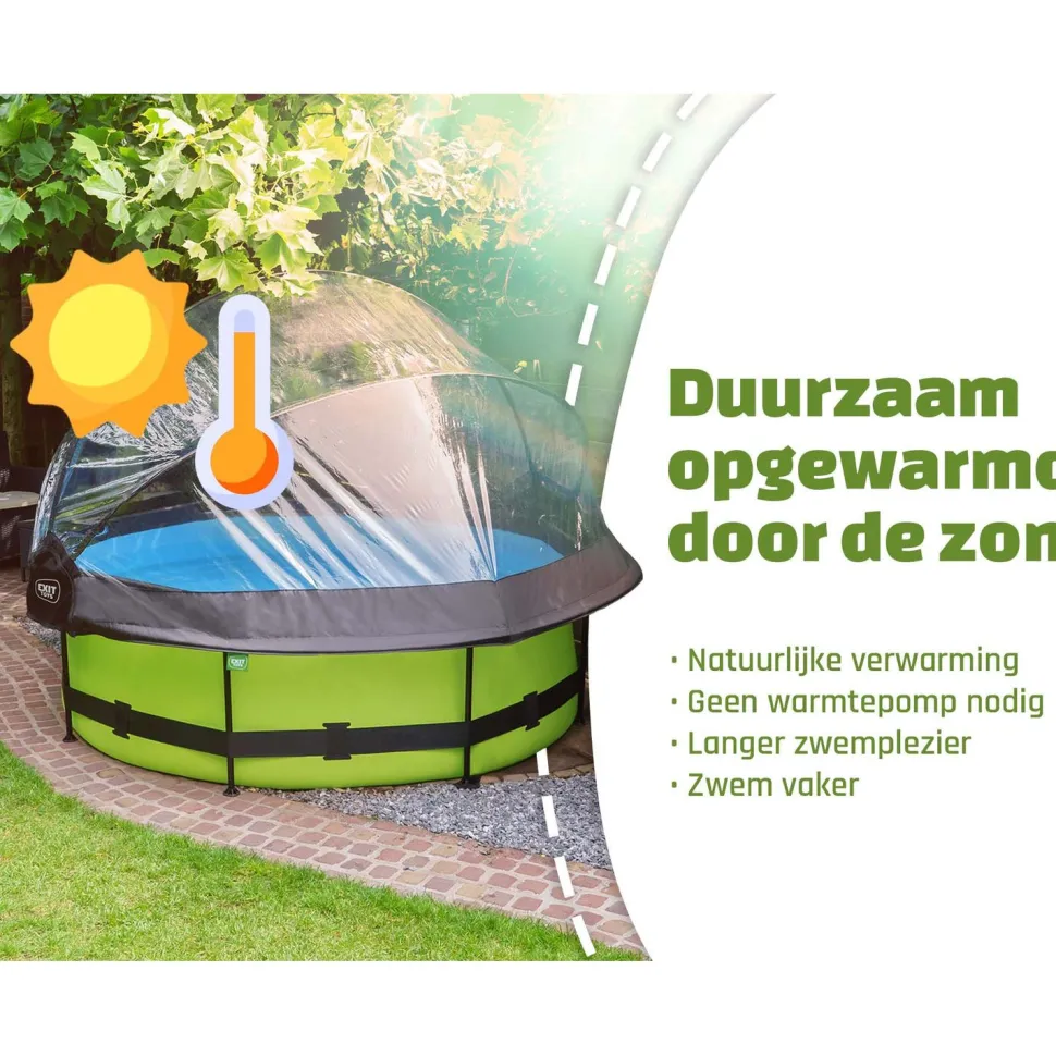 Allaskupu EXIT ECO, 244 cm, yleismalli