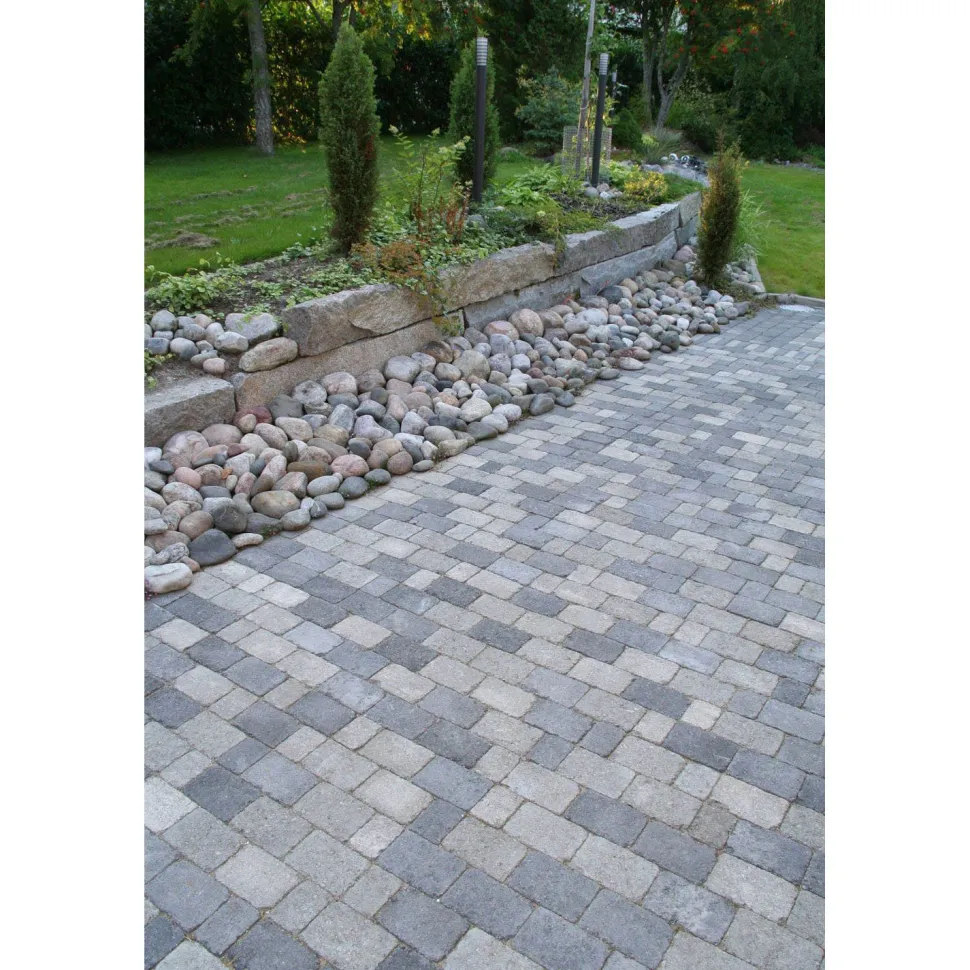 Antiikkikivi Lakka puolikas 119x89x60 mm musta