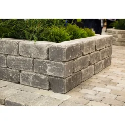 Antiikkilaatta Lakka 238x238x60 mm harmaa