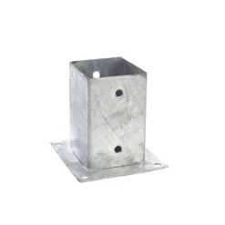 Asennusjalka Palmako 90x90 mm tolpalle, kuumasinkitty
