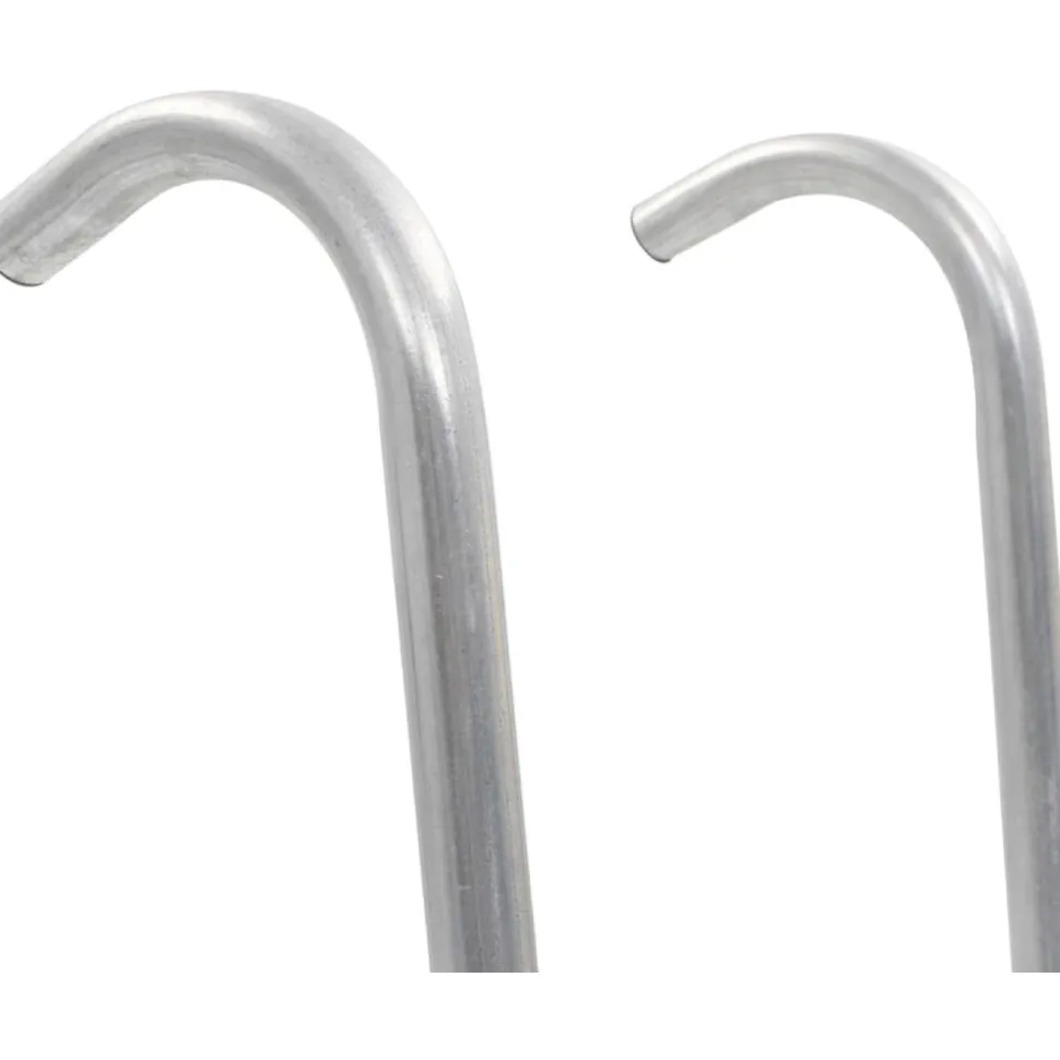 2-askelmaiset trampoliinin tikkaat, teräs, hopea, 102,6 cm