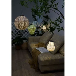 Aurinkokennolyhty Paulmann Pauleen Sunshine Dreamer, IP44, 3500K, harmaa