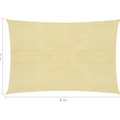 Aurinkopurje suorakulma, HDPE, 160g/m², eri kokoja ja värejä