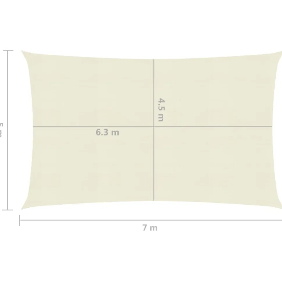 Aurinkopurje suorakulma, HDPE, 160g/m², eri kokoja ja värejä
