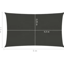 Aurinkopurje suorakulma, HDPE, 160g/m², eri kokoja ja värejä