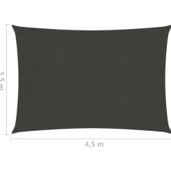Aurinkopurje suorakulma, HDPE, 160g/m², eri kokoja ja värejä