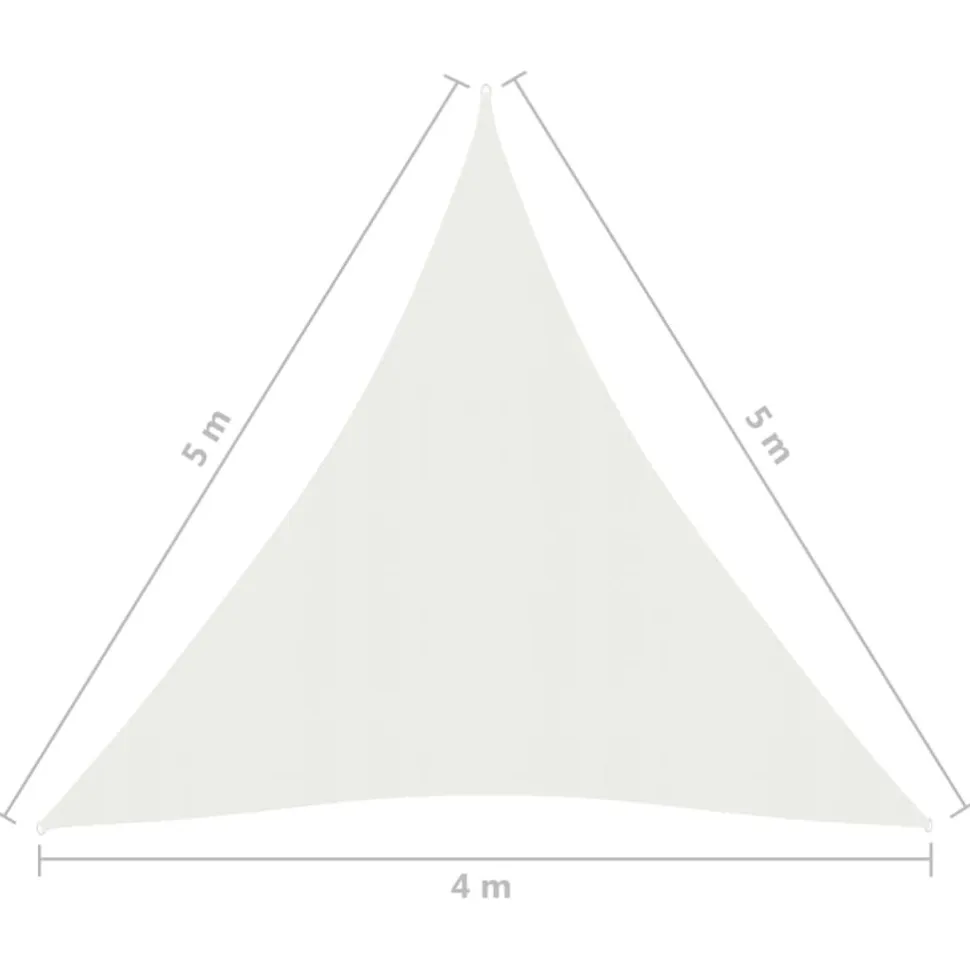 Aurinkopurje 160 g/m² 3x3x3 m HDPE valkoinen