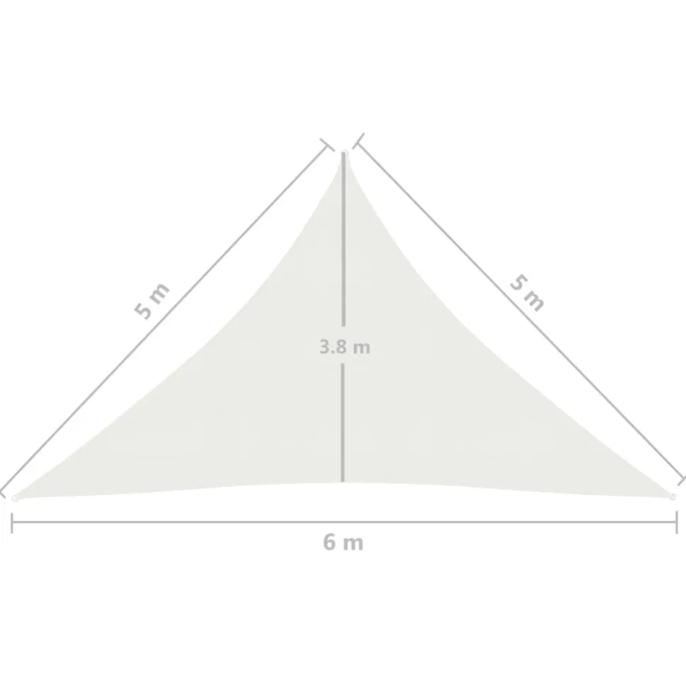 Aurinkopurje 160 g/m² 3x3x3 m HDPE valkoinen