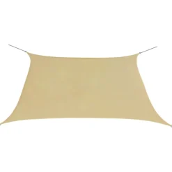 Aurinkopurje Oxford-kangas neliö 3.6x3.6 m beige