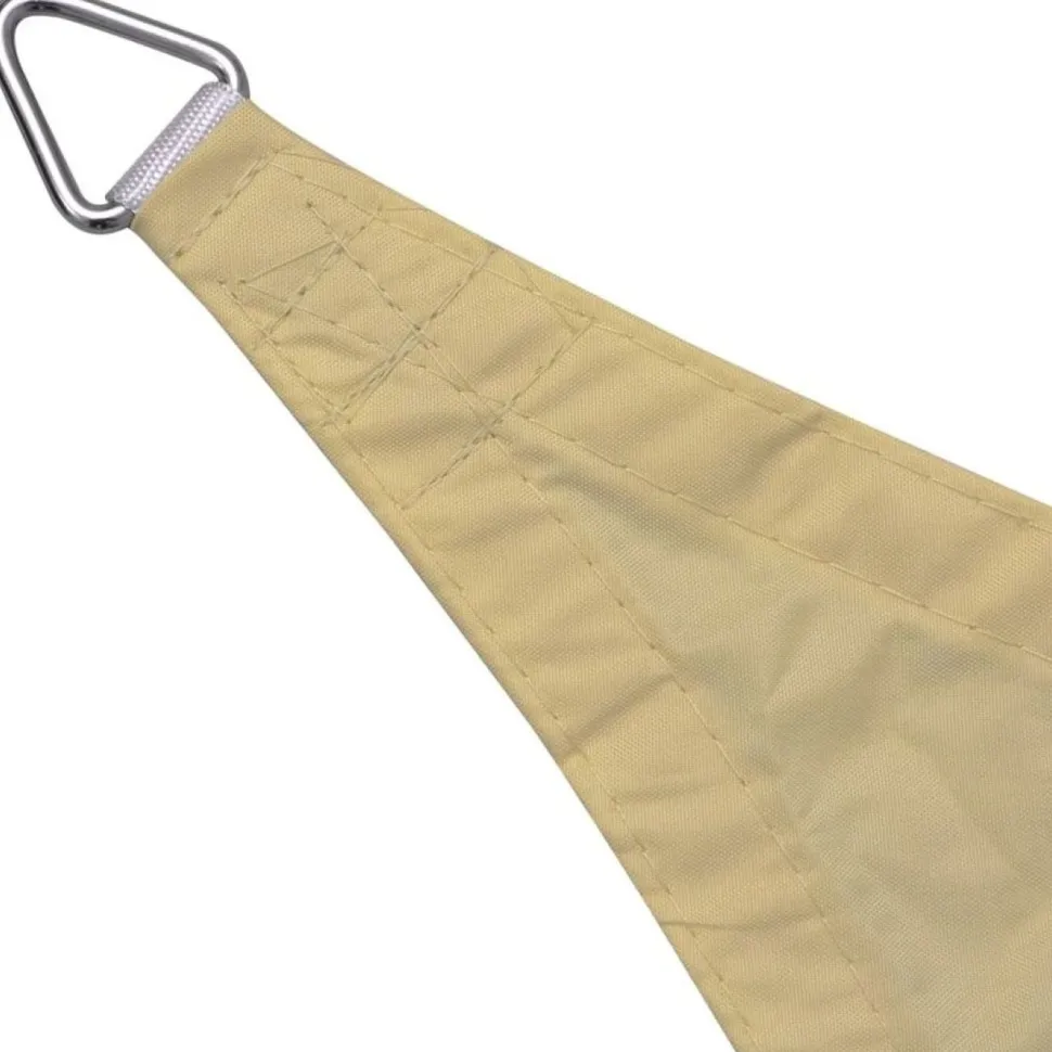 Aurinkopurje Oxford-kangas neliö 3.6x3.6 m beige