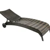 Aurinkotuoli Home4you Wicker, tummanruskea