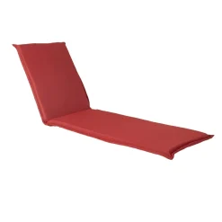 Aurinkotuolin pehmuste Home4You SUMMER 55x190xK5 cm, punainen