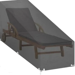 Aurinkotuolin suojus 12 purjerengasta 200x65x35/60 cm PE