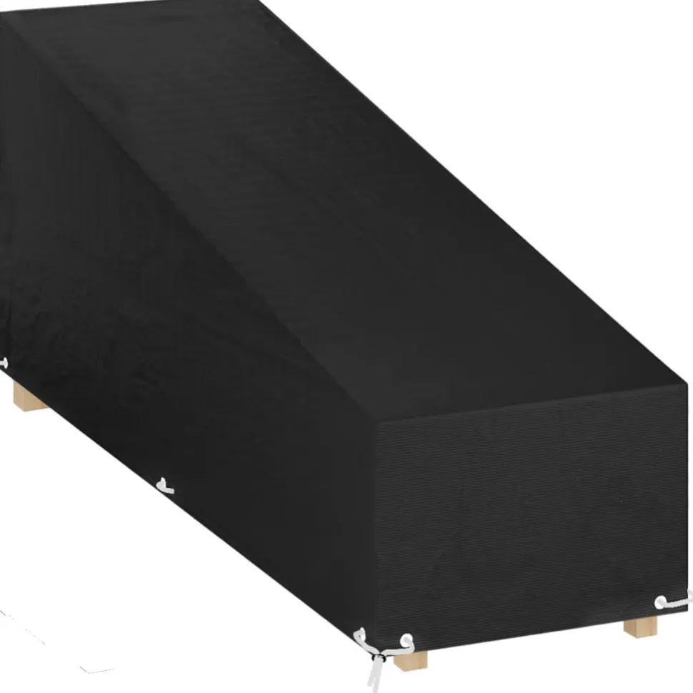 Aurinkotuolin suojus 12 purjerengasta 200x65x35/60 cm PE
