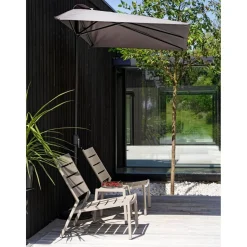 Aurinkovarjo Brafab Cambre, 250x130cm, harmaa
