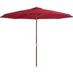 Aurinkovarjo puurungolla 350cm, eri värejä