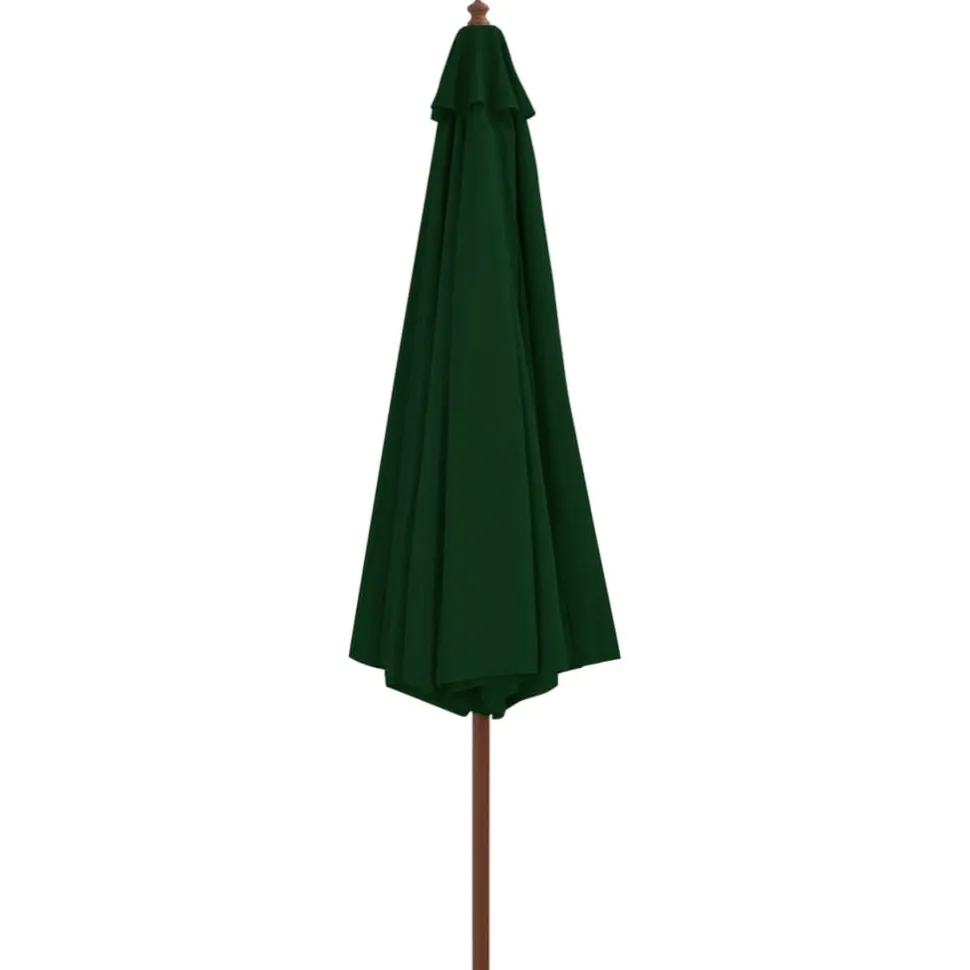 Aurinkovarjo puurungolla 350cm, eri värejä