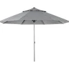 Aurinkovarjo Brafab Bolano, Ø330cm, harmaa