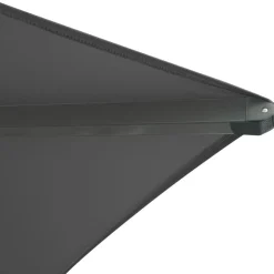 Aurinkovarjo Brafab Mozzo, 400x400cm, antrasiitti/harmaa