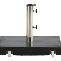 Aurinkovarjon jalka Venture Home Stathera, neliskulmainen, 40kg, musta graniitti