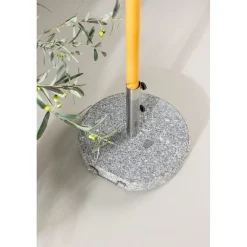 Aurinkovarjon jalka Venture Home Stathera 2, ø50cm, 40kg, karkea kivi