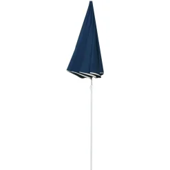 Aurinkovarjo terästanko 180 cm sininen