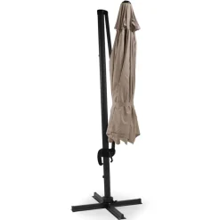 Aurinkovarjo XL säädettävä ø350 cm musta 35570