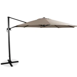 Aurinkovarjo XL säädettävä ø350 cm musta 35570