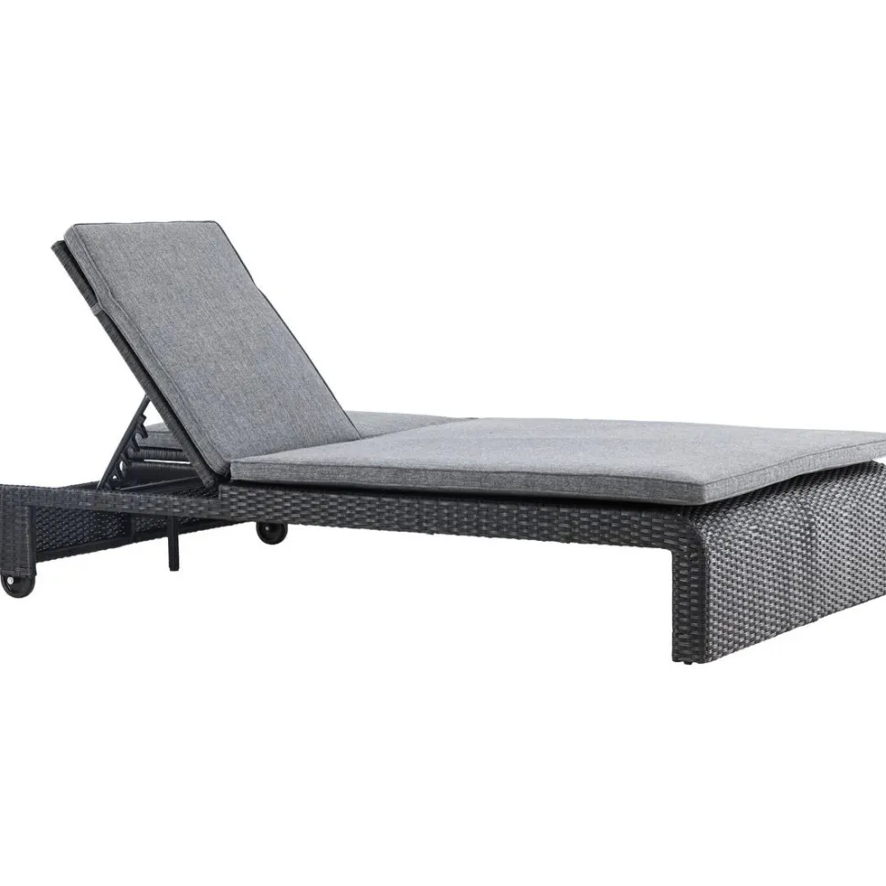 Aurinkovuode Venture Home London, 2 hengen, harmaa/musta