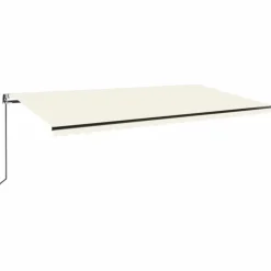 Automaattisesti sisäänkelattava markiisi 350x250 cm kerma