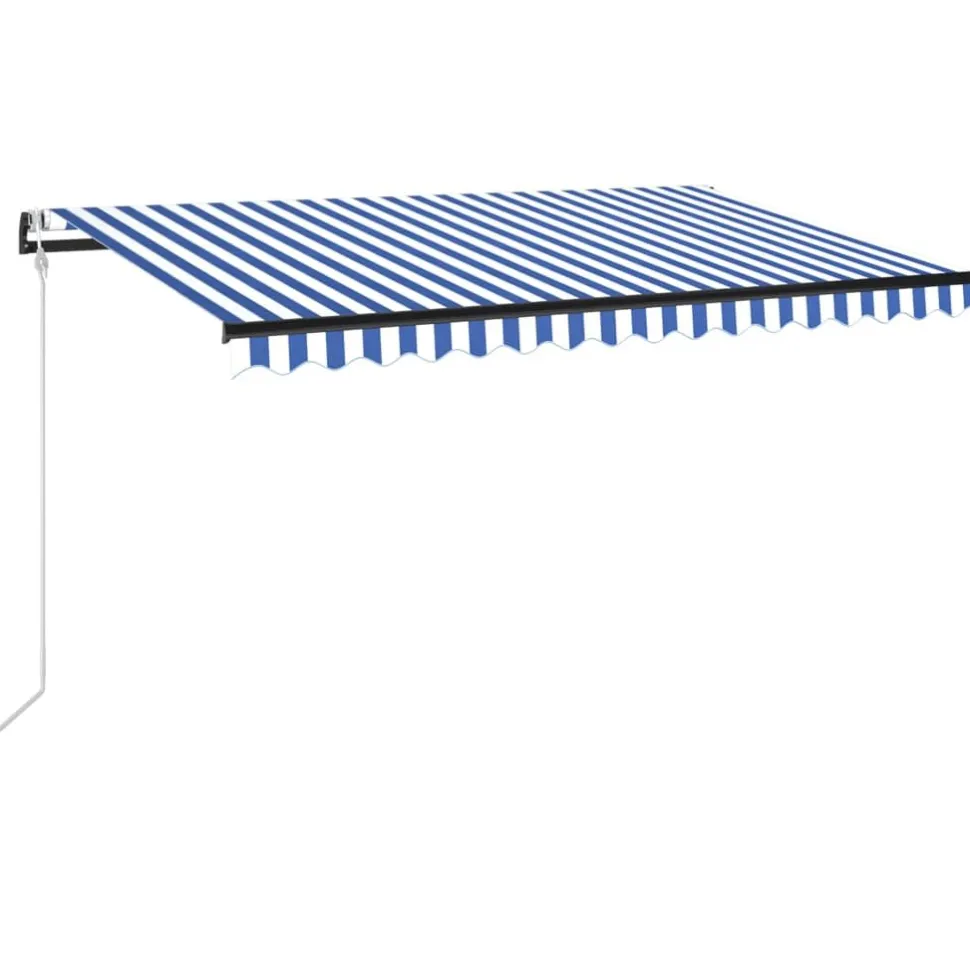 Automaattisesti sisäänkelattava markiisi 350x250 cm kerma