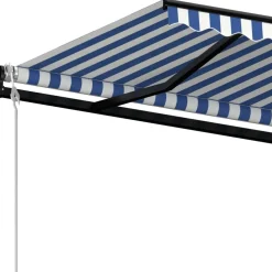 Automaattisesti sisäänkelattava markiisi 350x250 cm kerma