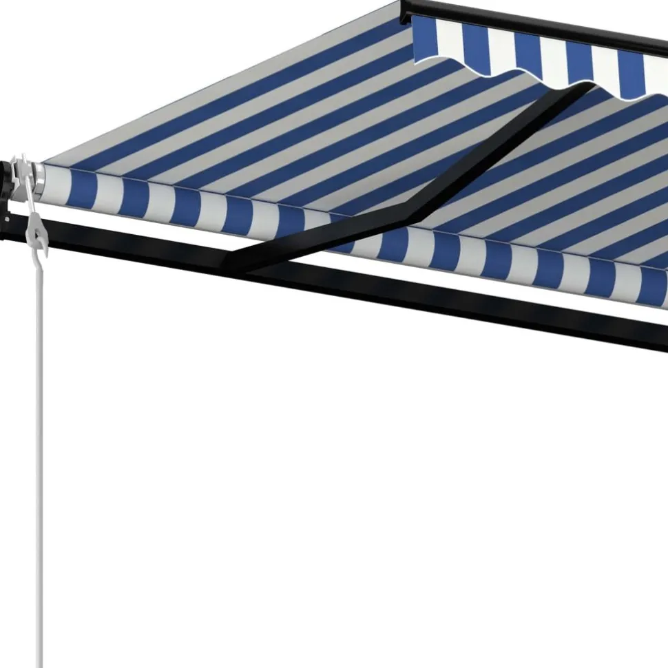 Automaattisesti sisäänkelattava markiisi 350x250 cm kerma
